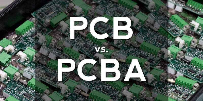 What is the difference between PCB and PCBA?