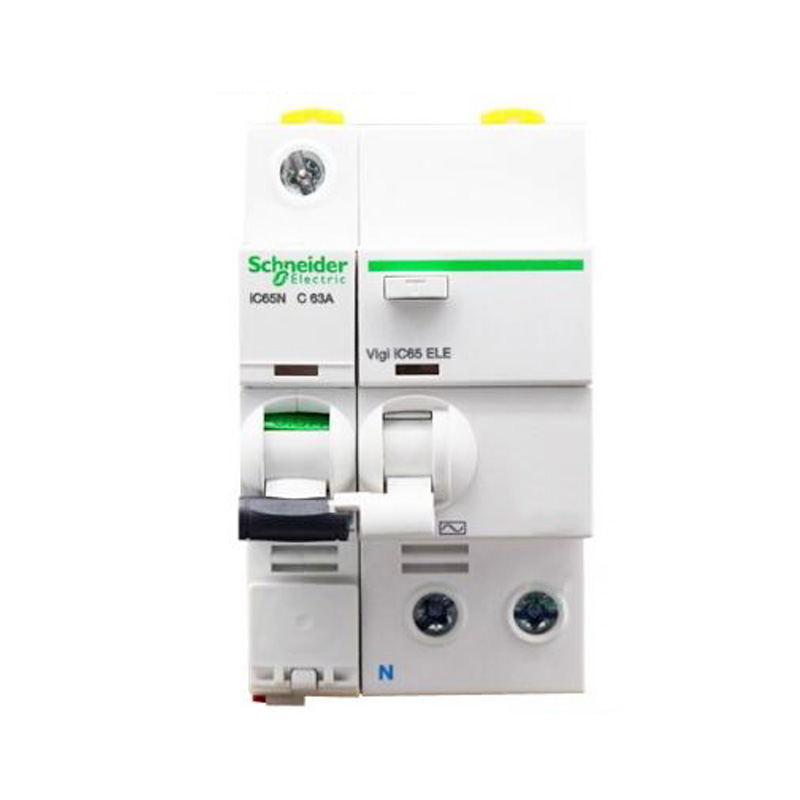 Schneider air switch with leakage protector A9 circuit breaker IC65N master switch 2P air on 1P + N16A