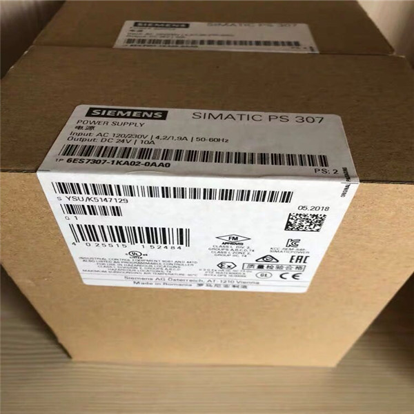 6es7307-1ka02-0aa0 Siemens s7-300 power module 6ES7307 OAAO