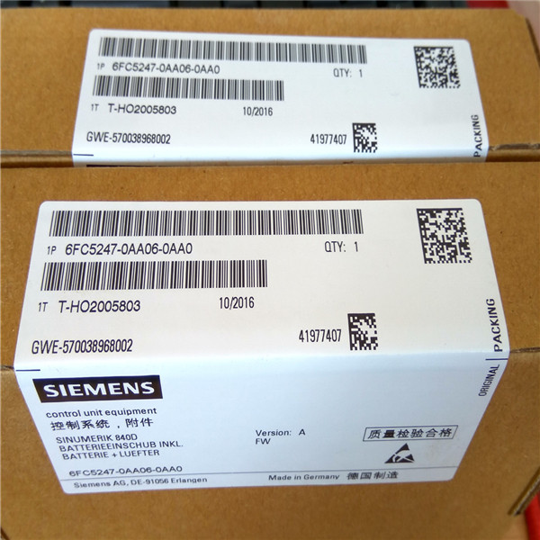 6fc5247-0aa06-0aa0 control system NCU battery fan 6FC52470AA060AA0
