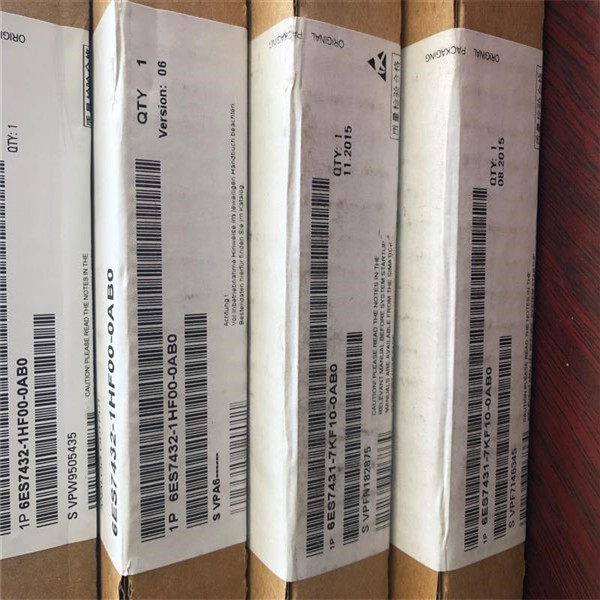 Siemens SM432 analog output module 6ES74321HF000AB0